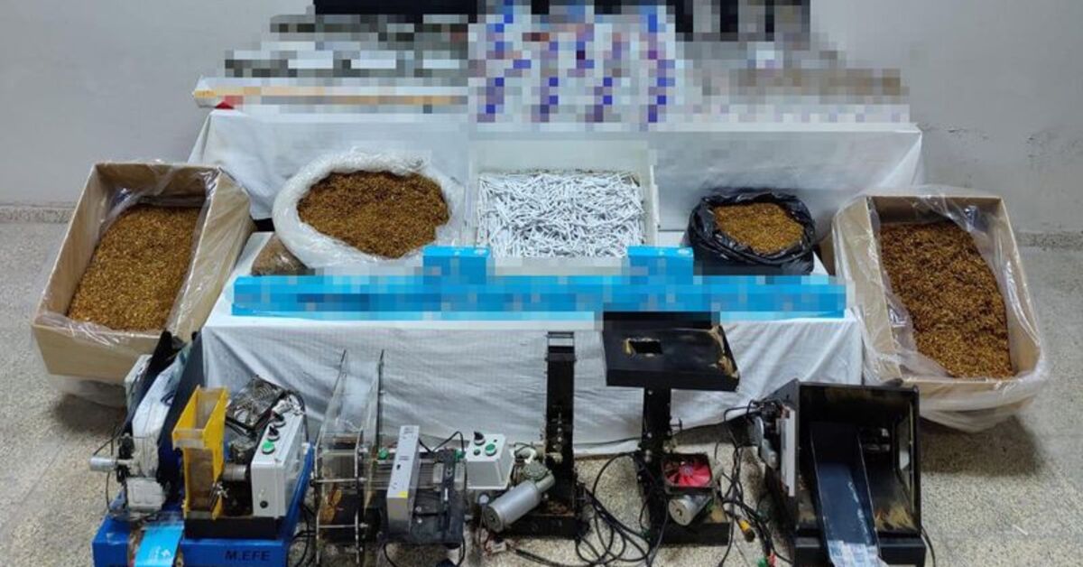 Edirne’de 103 bin makaron ve 29 bin doldurulmuş sigara ele geçirildi