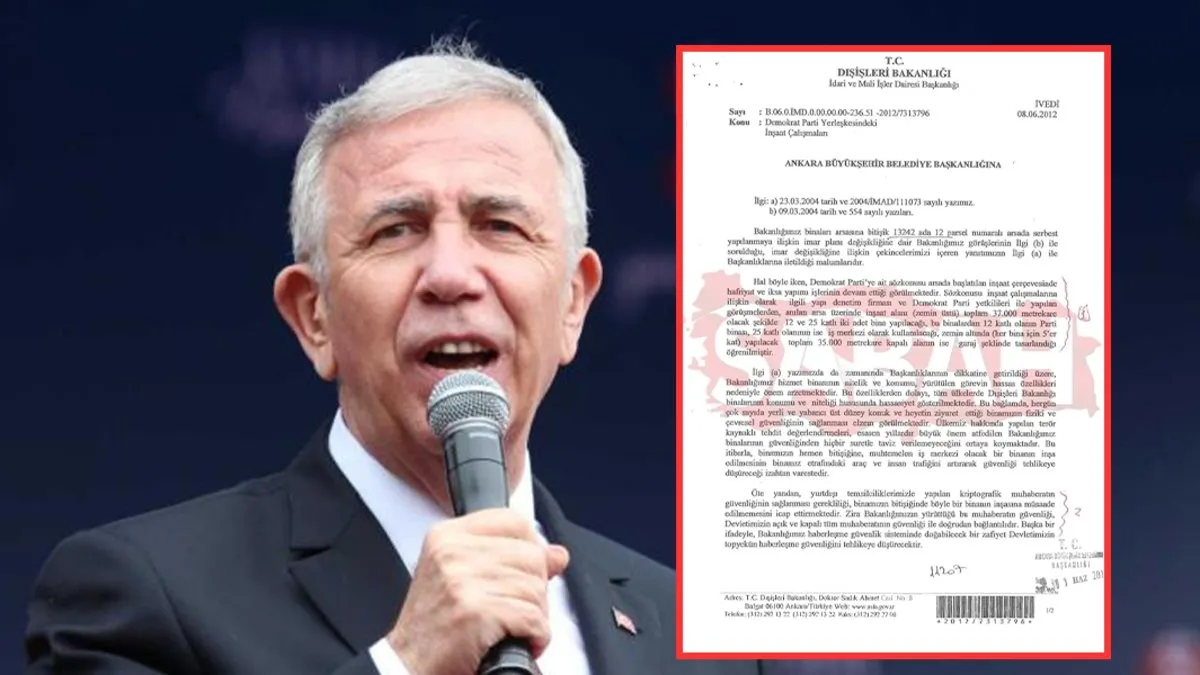 Mansur Yavaş’ın imar rantına AK Parti’den tepki: Siyasi ihtimalinizi devletin güvenliğinden daha mı öncelikli görüyorsunuz?