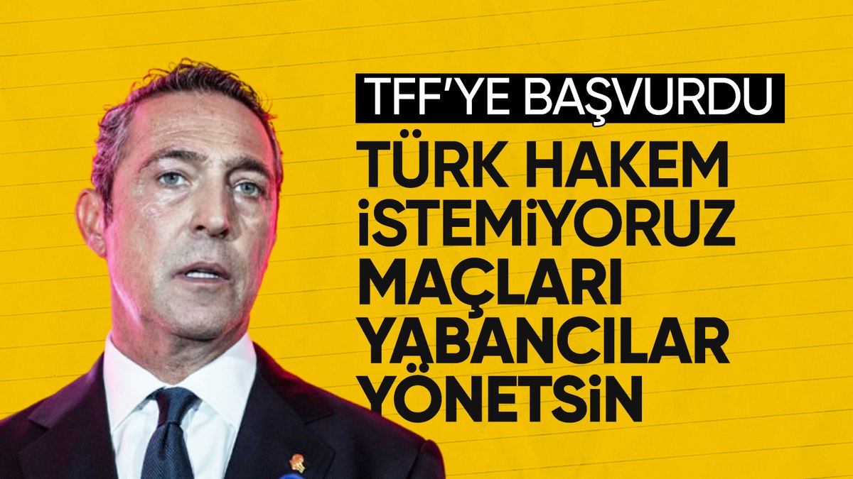 Fenerbahçe: Kalan tüm maçlara yabancı hakem atansın