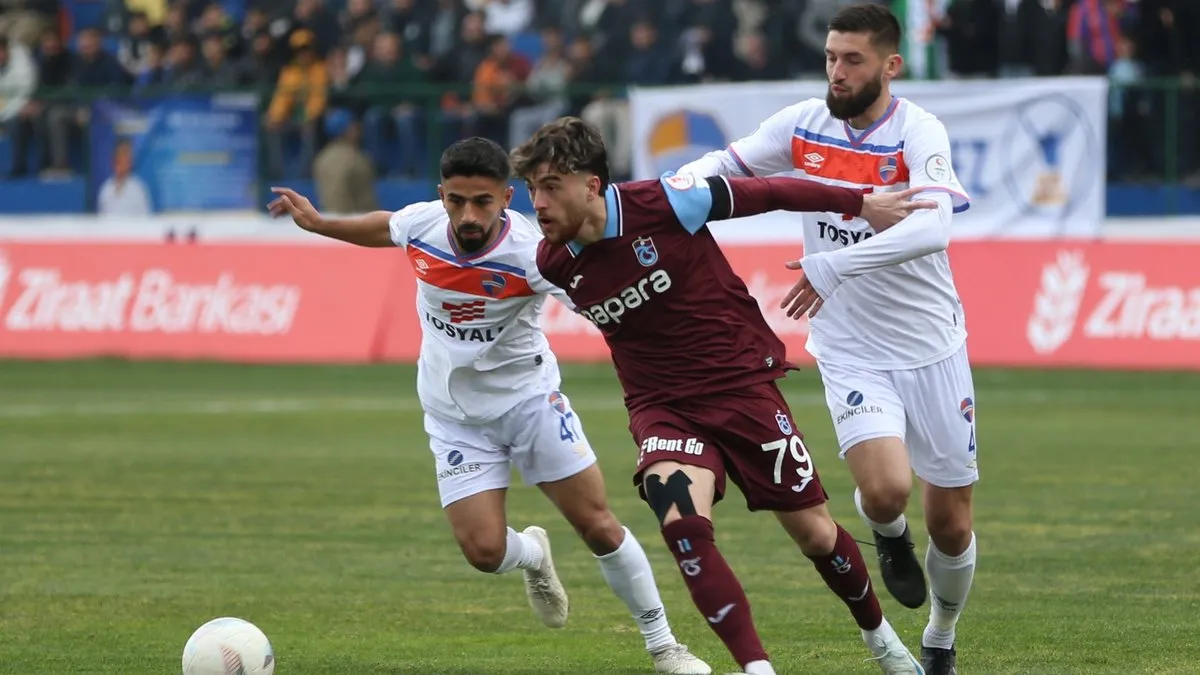 Trabzonspor’dan gollü beraberlik! Kupada İskenderunspor ile puanlar paylaşıldı…
